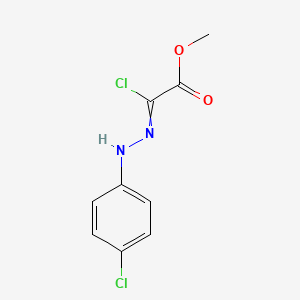 Methyl chloro[2-(4-chlorophenyl)hydrazono]acetate