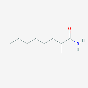 molecular formula C9H19NO B8377481 2-Methyloctanamide CAS No. 4164-93-6
