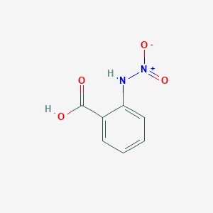 molecular formula C7H6N2O4 B8377529 2-(Nitroamino)benzoic acid CAS No. 4395-62-4