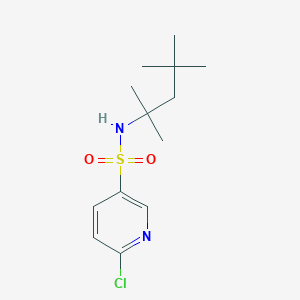 6-Chloro-pyridine-3-sulfonic acid (1,1,3,3-tetramethyl-butyl)-amide