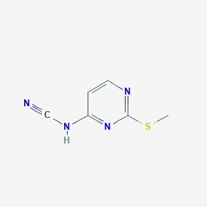 4-Cyanoamino-2-methylthiopyrimidine