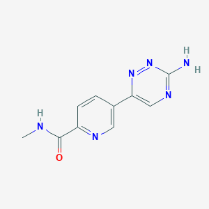 5-(3-amino-1,2,4-triazin-6-yl)-N-methylpyridine-2-carboxamide