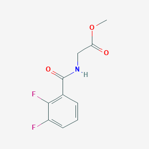 molecular formula C10H9F2NO3 B8378325 Methyl [(2,3-difluorobenzoyl)amino]acetate CAS No. 1072833-88-5