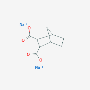 molecular formula C9H10Na2O4 B8378438 Disodium bicyclo[2.2.1]heptane-2,3-dicarboxylate 