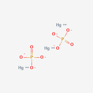 molecular formula Hg3O8P2 B083786 磷酸汞 CAS No. 10451-12-4