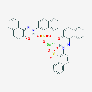 molecular formula C40H26BaN4O8S2 B083787 Pigment Red 49:1 CAS No. 12238-75-4