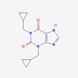 1,3-Dicyclopropylmethyl xanthine