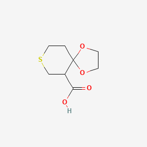 1,4-Dioxa-8-thiaspiro[4.5]decane-6-carboxylic acid