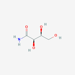 molecular formula C4H9NO4 B8379001 l-Threonamide 