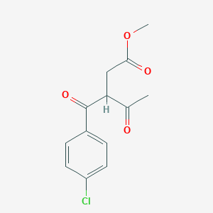 Methyl 3-[(4-chlorophenyl)carbonyl]-4-oxopentanoate