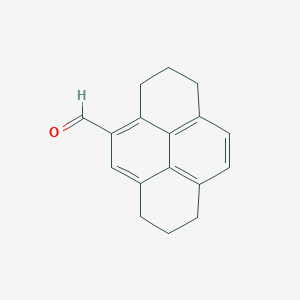 1,2,3,6,7,8-Hexahydro-4-pyrenecarbaldehyde