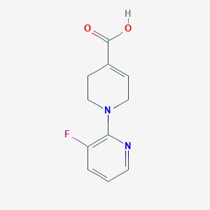 molecular formula C11H11FN2O2 B8379090 3'-Fluoro-3,6-dihydro-2h-[1,2']bipyridinyl-4-carboxylic acid 