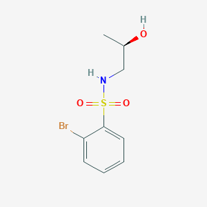 (R)-2-bromo-N-(2-hydroxypropyl)benzenesulfonamide