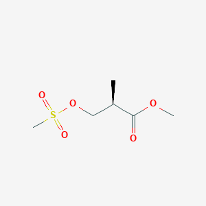 methyl (2R)-2-methyl-3-[(methylsulfonyl)oxy]propanoate