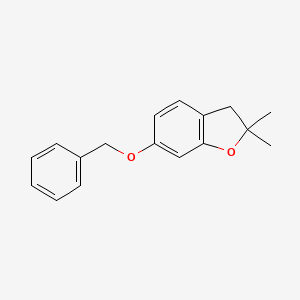 6-Benzyloxy-2,3-dihydro-2,2-dimethylbenzofuran