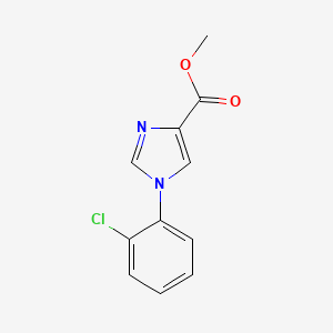 Methyl 1-(2-chlorophenyl)-1H-imidazole-4-carboxylate