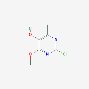 2-Chloro-4-methoxy-6-methylpyrimidin-5-ol