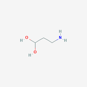 molecular formula C3H9NO2 B8379635 Dihydroxypropyl amine 