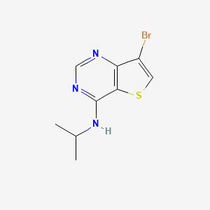 7-bromo-N-isopropylthieno[3,2-d]pyrimidin-4-amine