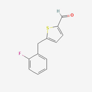 5-(2-Fluoro-benzyl)-thiophene-2-carbaldehyde