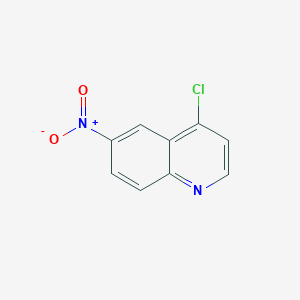 molecular formula C9H5ClN2O2 B083797 4-氯-6-硝基喹啉 CAS No. 13675-94-0