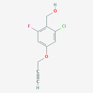2-Chloro-6-fluoro-4-prop-2-ynyloxy-benzylalcohol