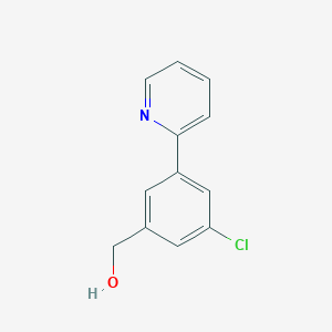 (3-Chloro-5-(pyridin-2-yl)phenyl)methanol