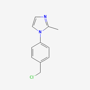 1-(4-Chloromethylphenyl)-2-methyl-1H-imidazole