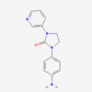 1-(4-Aminophenyl)-3-(3-pyridyl)-2-imidazolidinone
