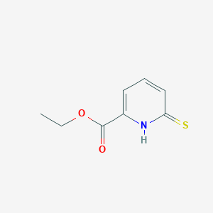 6-Mercapto-pyridine-2-carboxylic acid ethyl ester