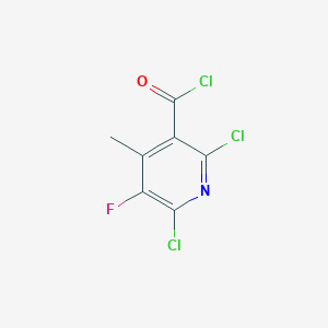 2,6-Dichloro-5-fluoro-4-methylnicotinoyl chloride