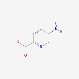 molecular formula C6H5N2O2- B8380244 5-Aminopicolinate 