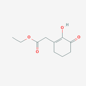 Ethyl(2-hydroxy-3-oxo-1-cyclohexen-1-yl)acetate