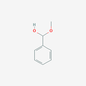 molecular formula C8H10O2 B8380309 Methoxy(phenyl)methanol 