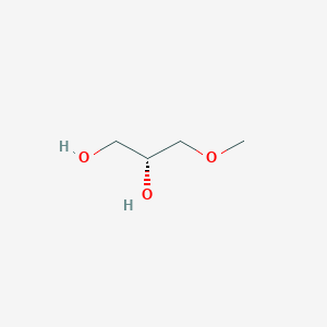 molecular formula C4H10O3 B8380361 (R)-3-methoxypropane-1,2-diol 