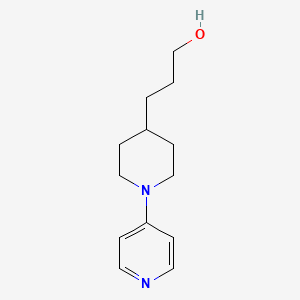 4-(4-Hydroxypropylpiperidin-1-yl)pyridine
