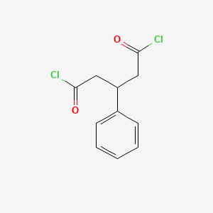 molecular formula C11H10Cl2O2 B8380446 3-Phenylpentanedioyl dichloride 