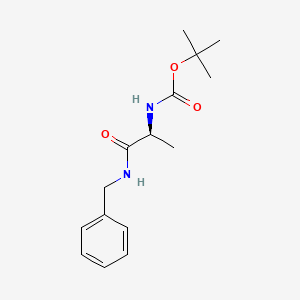 ((S)-1-benzylcarbamoyl-ethyl)-carbamic acid tert-butyl ester