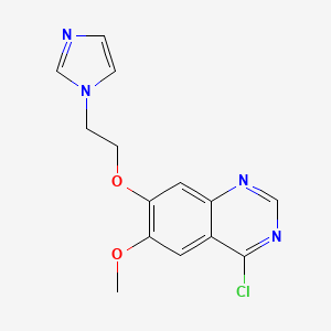 4-Chloro-6-methoxy-7-(2-(imidazol-1-yl)ethoxy)quinazoline