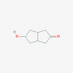 5-Hydroxy-hexahydro-pentalen-2-one