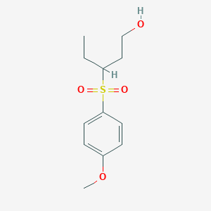 3-[(4-Methoxyphenyl)sulfonyl]-pentan-1-ol