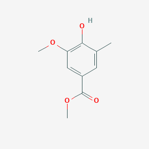 4-Hydroxy-3-methoxy-5-methylbenzoic acid methyl ester