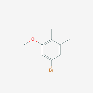 molecular formula C9H11BrO B8381016 5-Bromo-1-methoxy-2,3-dimethylbenzene 