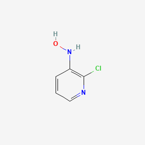 molecular formula C5H5ClN2O B8381098 2-Chloro-3-hydroxylaminopyridine 