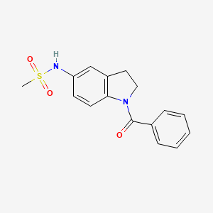 N-(1-benzoyl-2,3-dihydro-1H-indole-5-yl)-methanesulfonamide