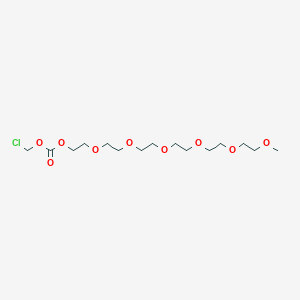 Chloromethyl 2,5,8,11,14,17-hexaoxanonadecan-19-yl carbonate