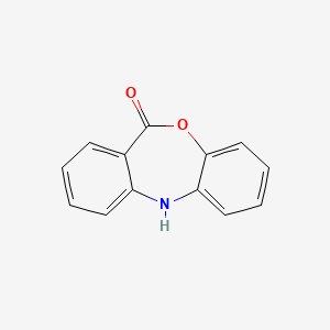 molecular formula C13H9NO2 B8381677 Dibenzo[b,e][1,4]oxazepin-11(5H)-one CAS No. 15676-55-8