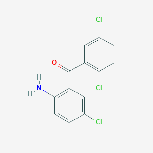 (2-Amino-5-chlorophenyl)(2,5-dichlorophenyl)methanone