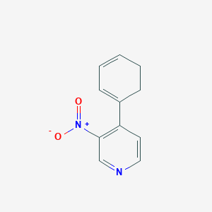 molecular formula C11H10N2O2 B8382123 4-(Cyclohexa-1,3-dienyl)-3-nitropyridine 