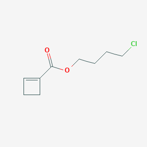 molecular formula C9H13ClO2 B8382205 Cyclobut-1-enecarboxylic acid 4-chloro-butyl ester 